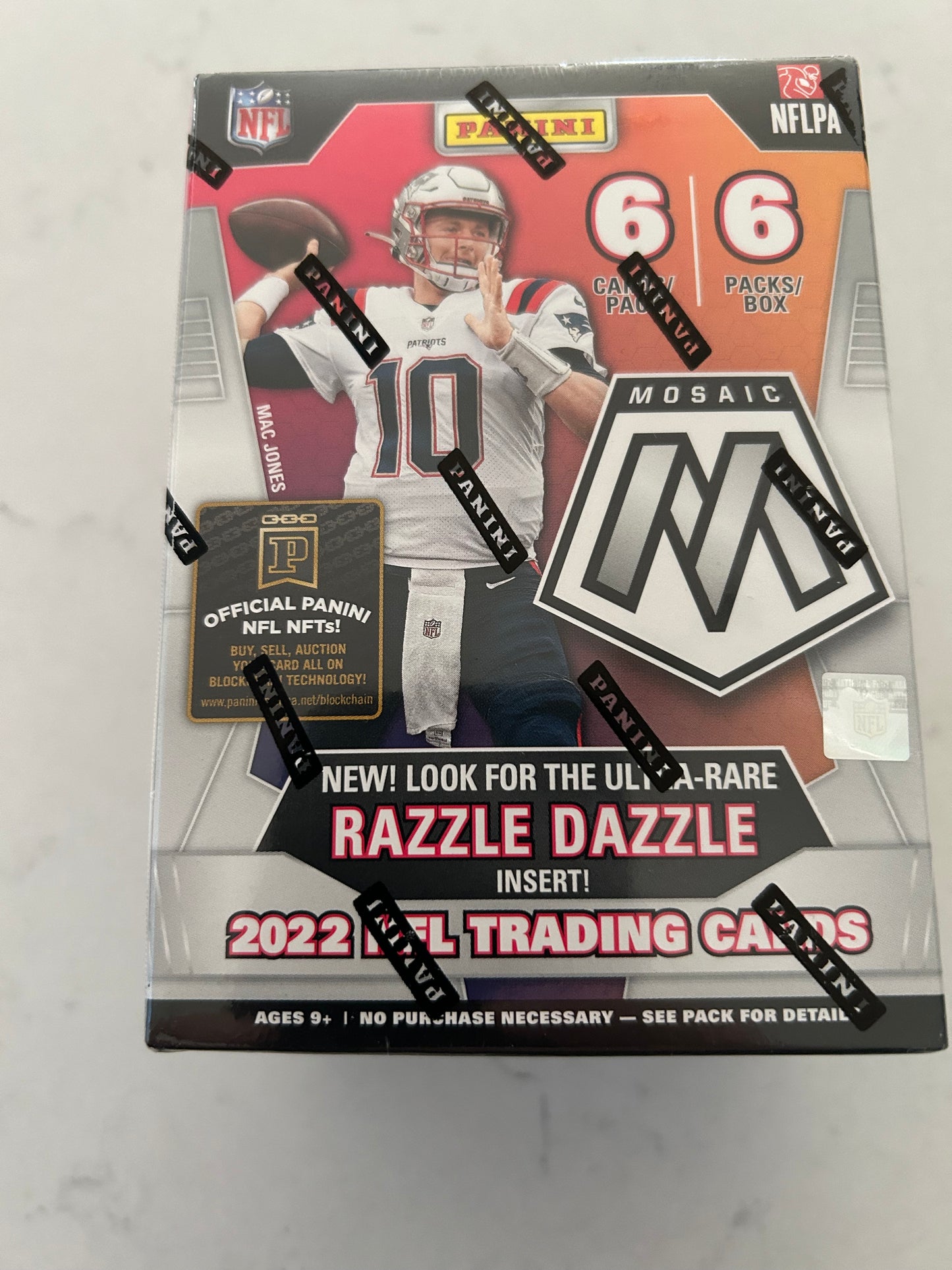 2022 Panini Mosaic Football 6-Pack Blaster Box The First Brock Purdy Rookie Release