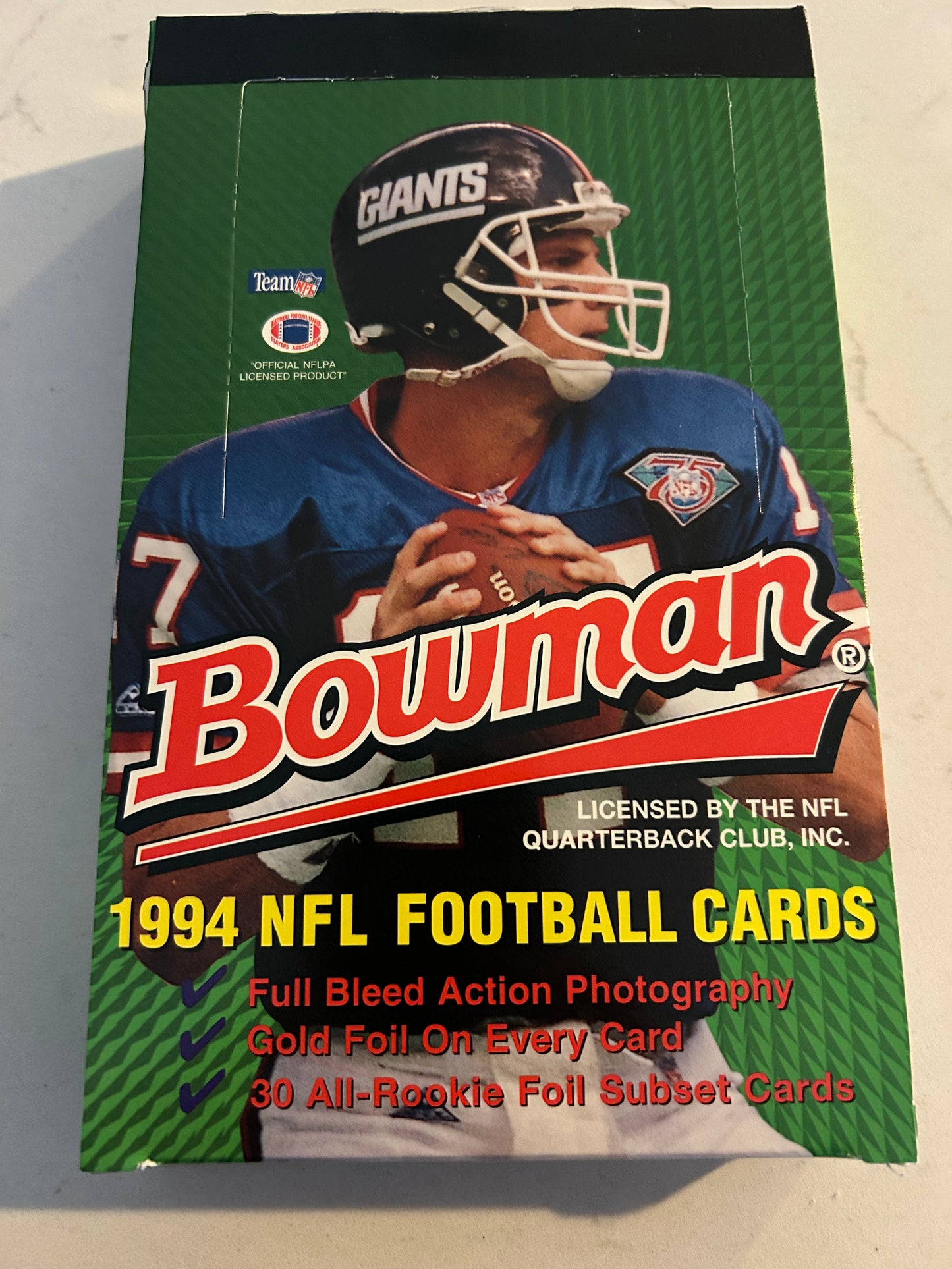 1994 Bowman Football 3 Pack Lot Faulk,Dilfer,Shuler Rookies. This is a 3 pack lot