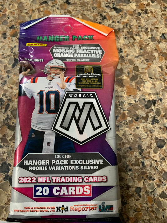 2022 Panini Mosaic Football Hanger Pack