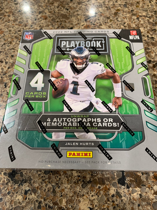 2022 Panini Playbook Football Hobby Box