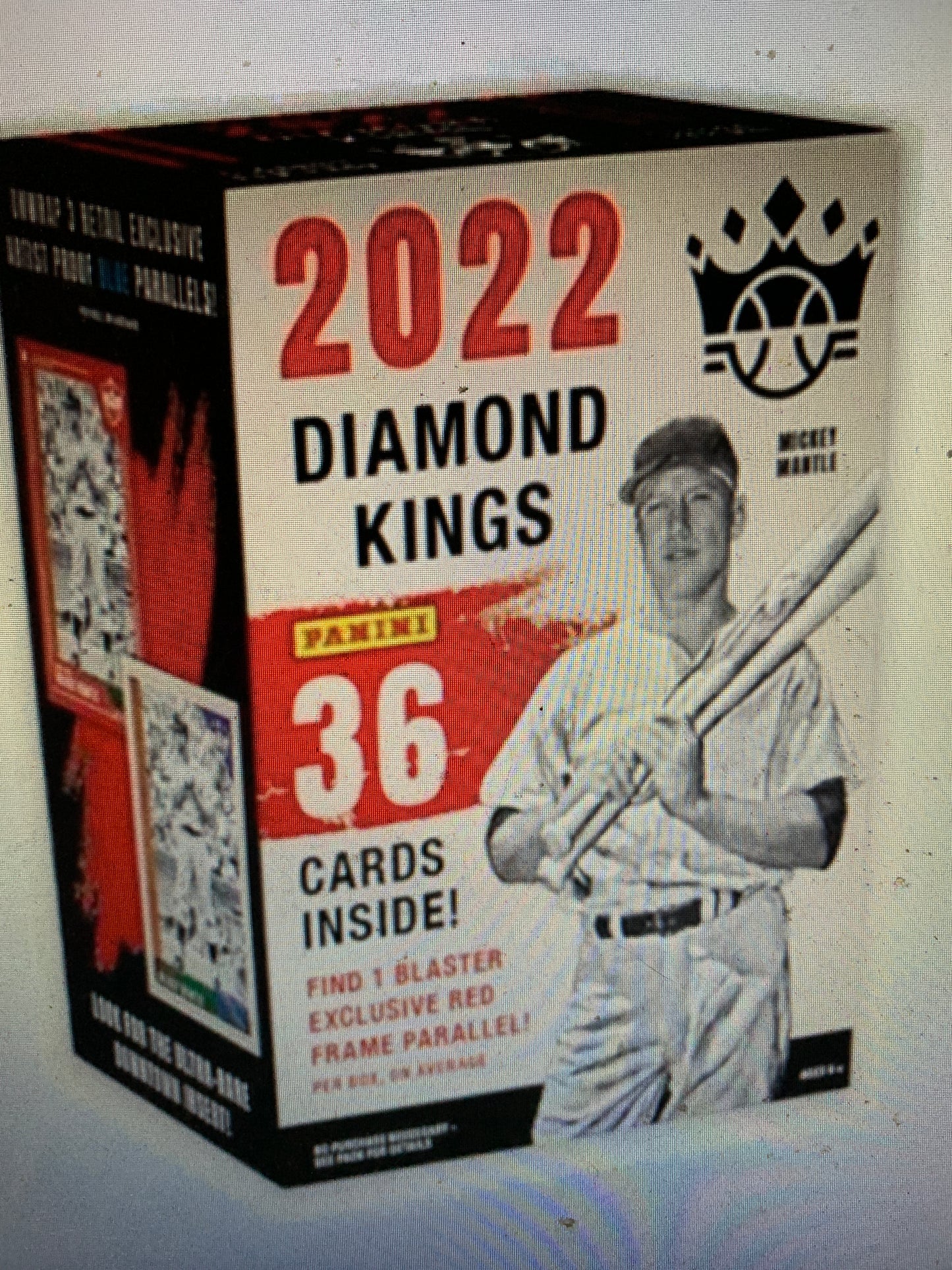 2022 Panini Diamond Kings Baseball Cards Blaster Box - 36 Cards