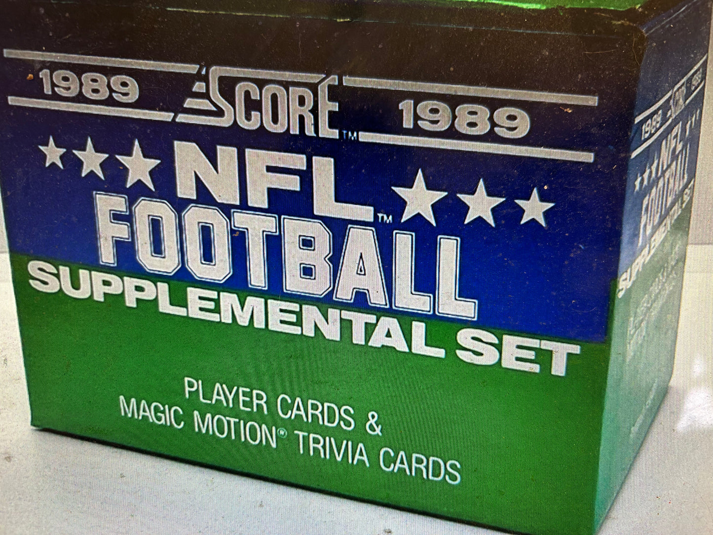 1989 Score Football Supplemental Set Bo Jackson