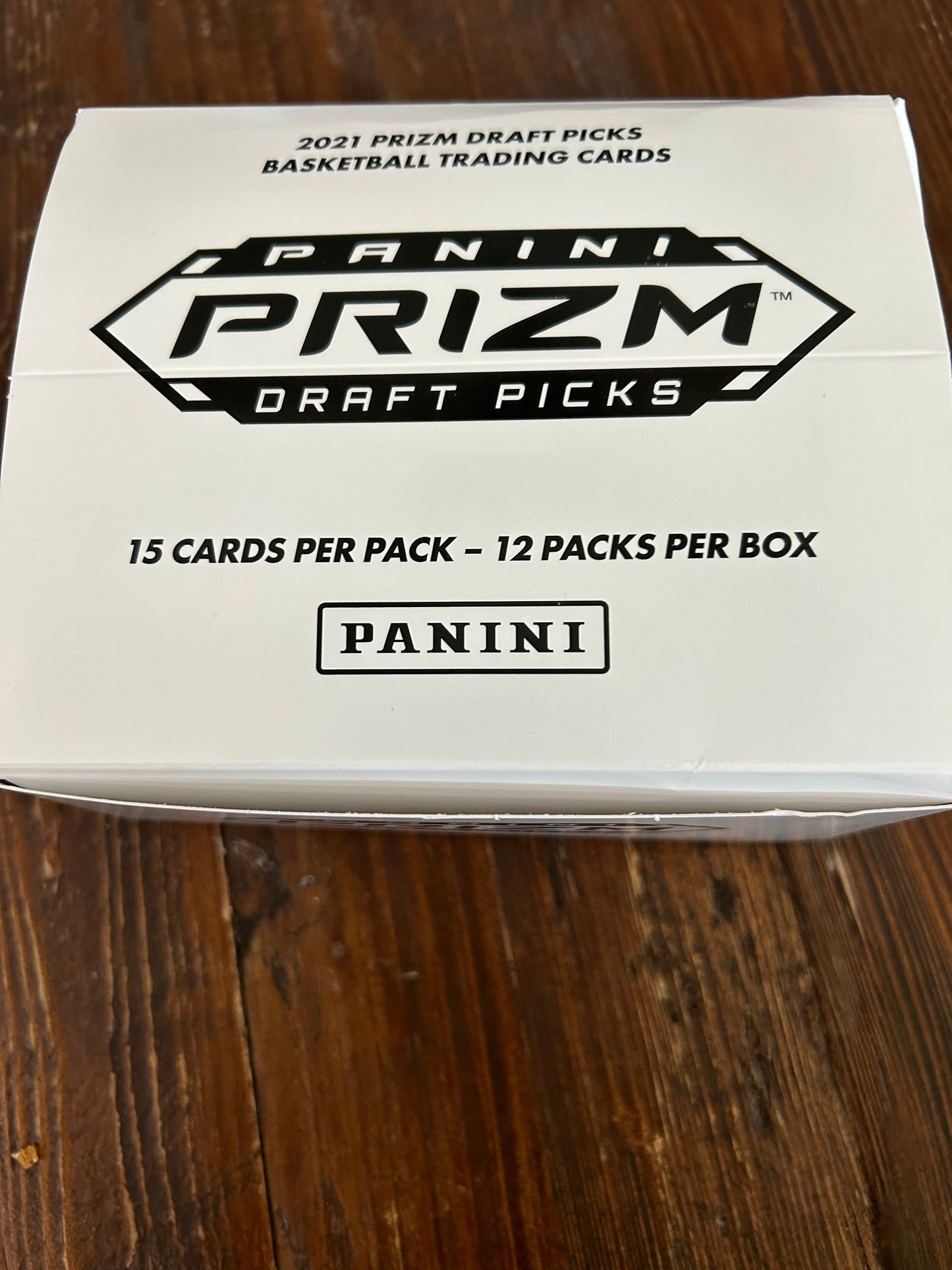 2021/22 Panini Prizm Draft Picks Basketball Cello Multi 12-Pack Box (Red, White, and Blue Prizms!)