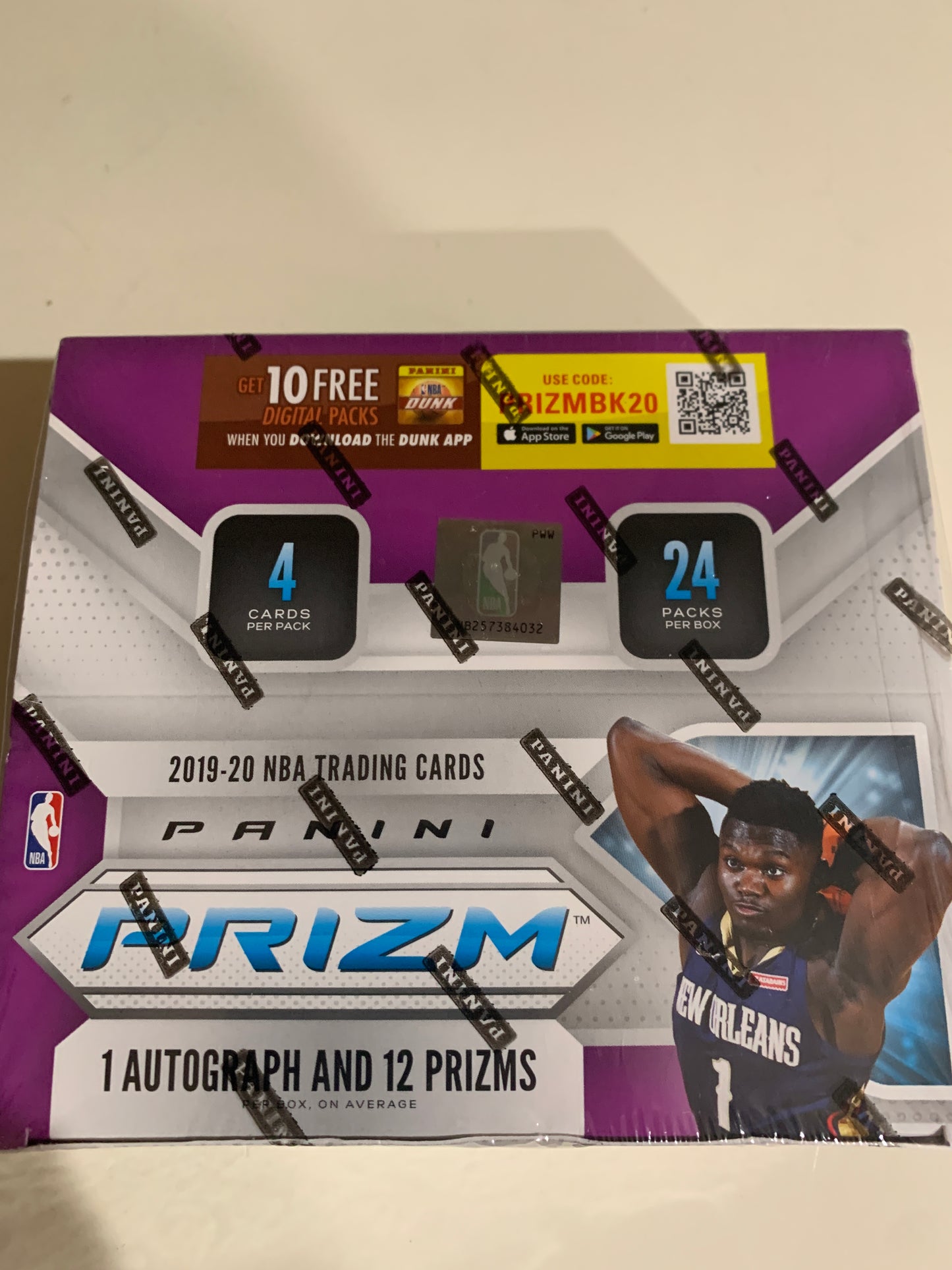 2019-20 Panini Prizm Basketball Retail Box Single Pack - ZION/MORANT RC!