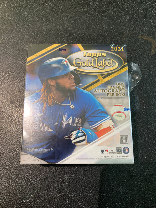 2021 Topps Gold Label Baseball Hobby Box