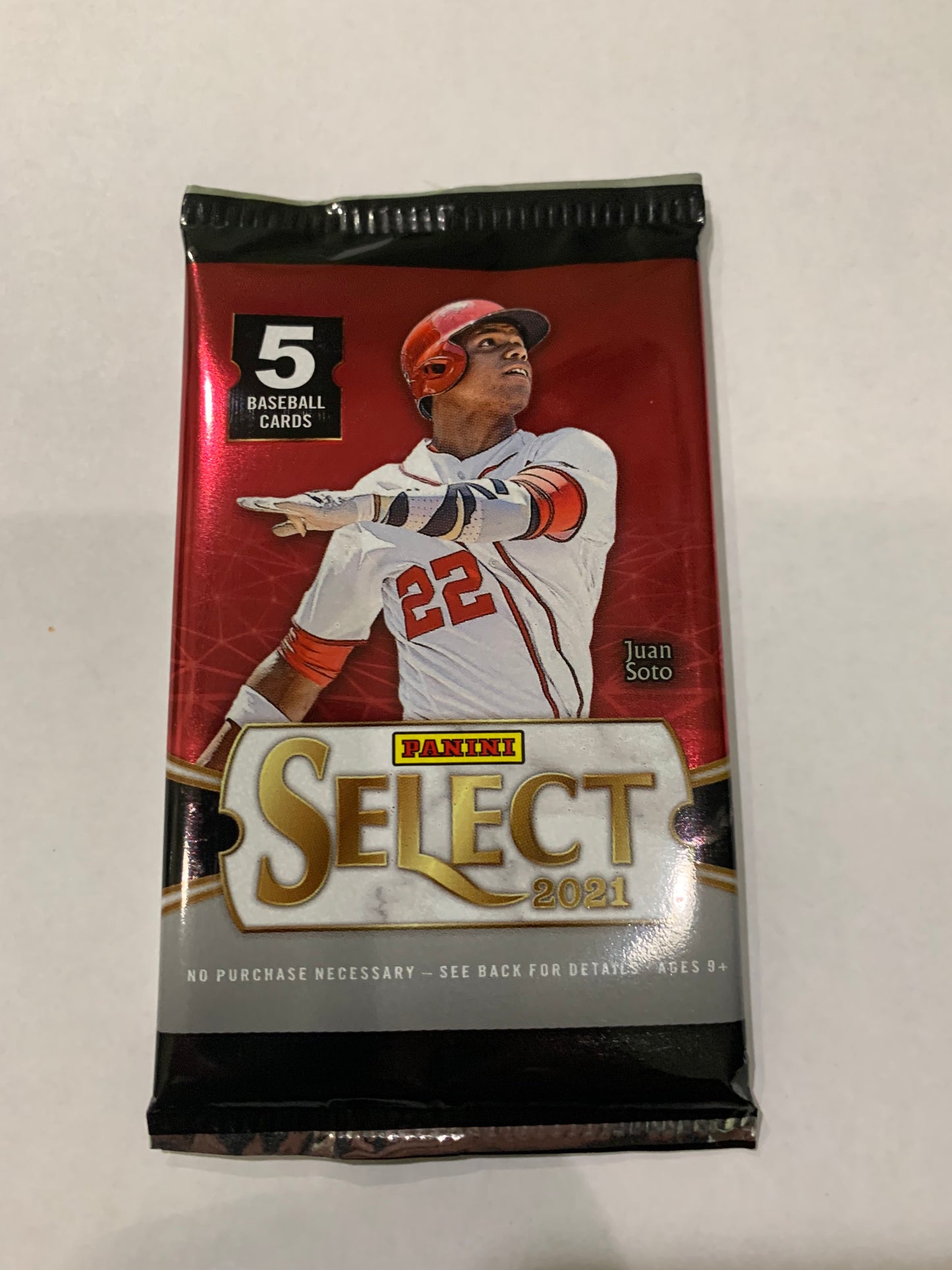 2021 Panini Select Baseball Hobby Packs. This listing is for one pack.