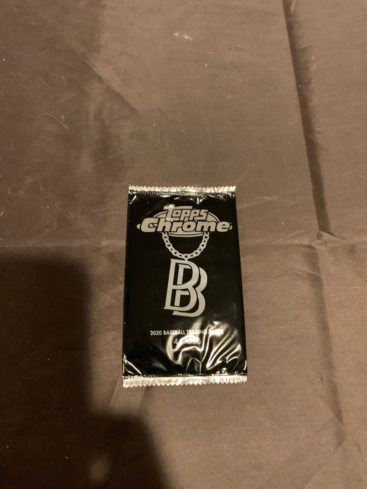 2020 Topps Chrome Ben Baller Baseball Pack. This Listing is for a Single Pack