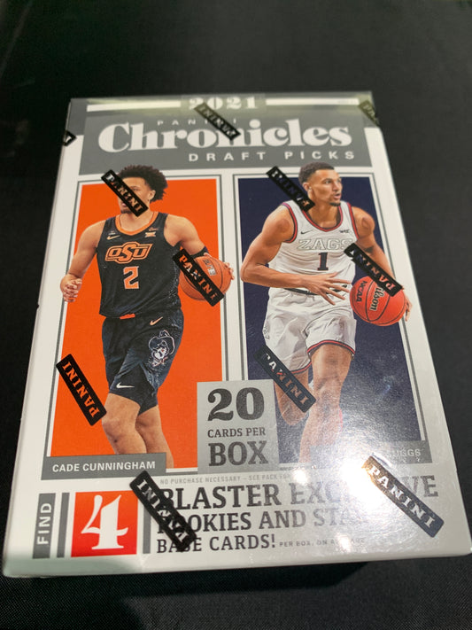 2021 Panini Chronicles NBA Draft Picks Blaster Box New Factory Sealed