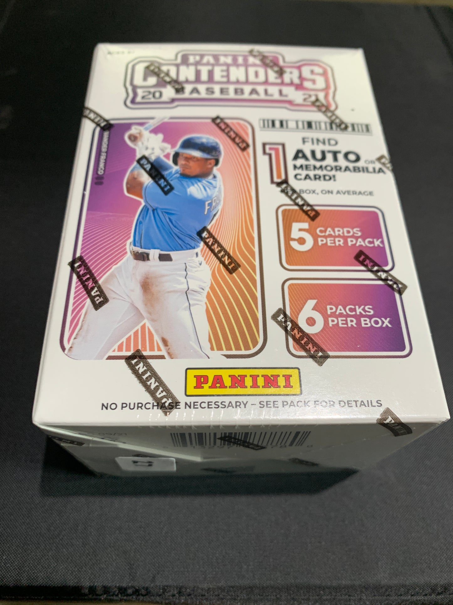 2021 Panini Contenders Baseball Trading Card Box (BLASTER) 1 Auto or Memorabilia per box