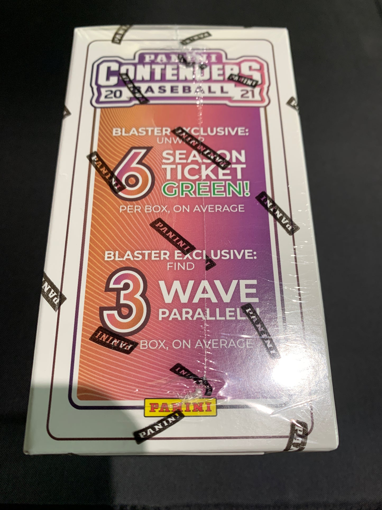 2021 Panini Contenders Baseball Trading Card Box (BLASTER) 1 Auto or Memorabilia per box