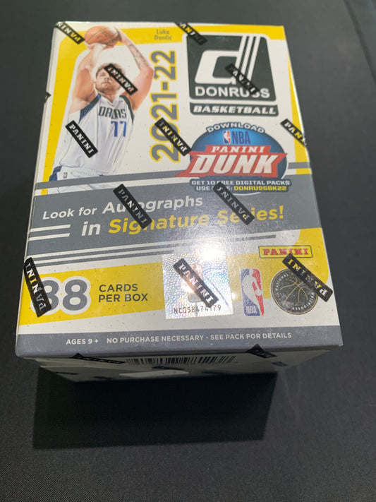 2021-22 Donruss Basketball Blaster Box Newest release from panini