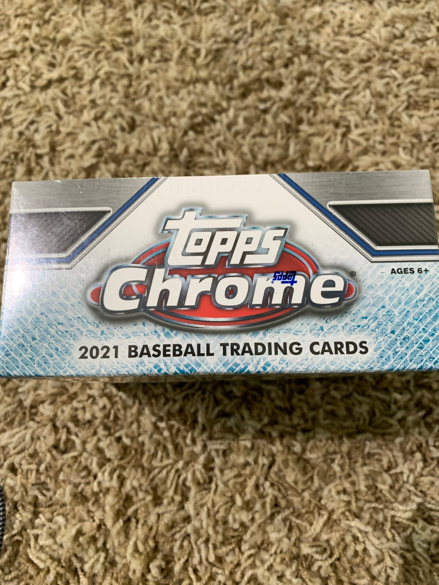 2021 Topps Chrome Baseball Sealed Unopened HTA Jumbo Hobby Box w/ 5 AUTOs