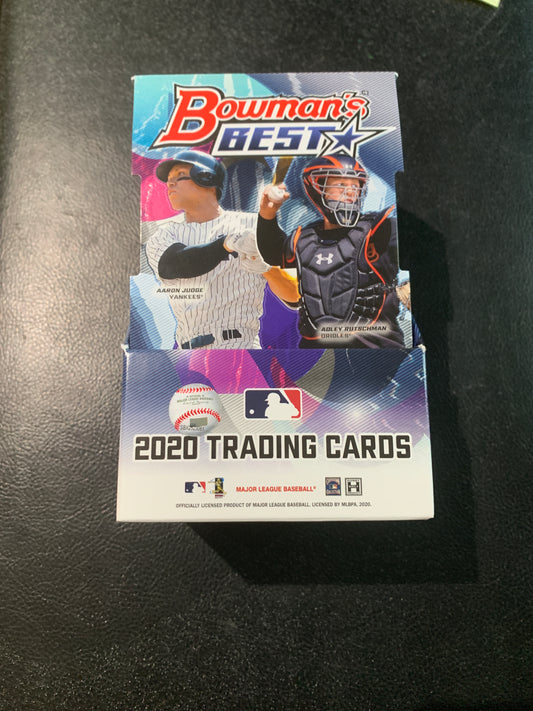 2020 Bowman's Best Baseball  Master Hobby box for sale