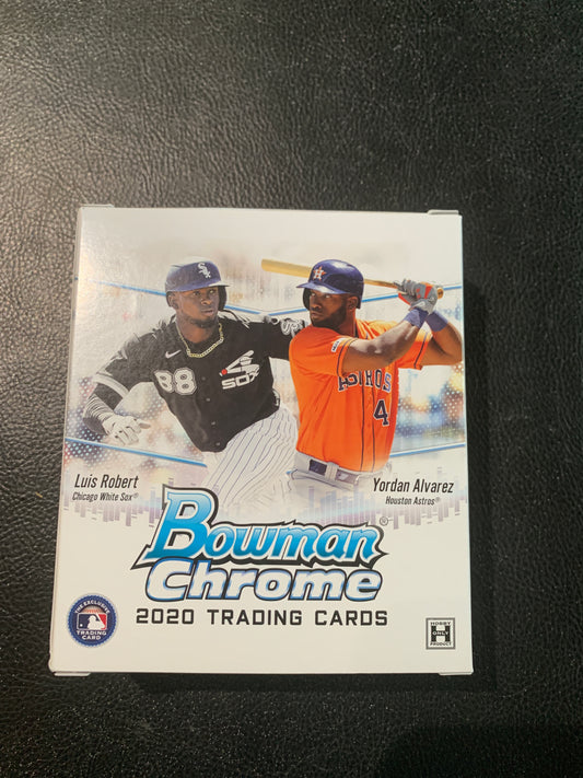 2020 Bowman Chrome Baseball Hobby Master mini box for Sale, Rookies Jason Dominguez, Wander Franco, Yonder Alonzo,