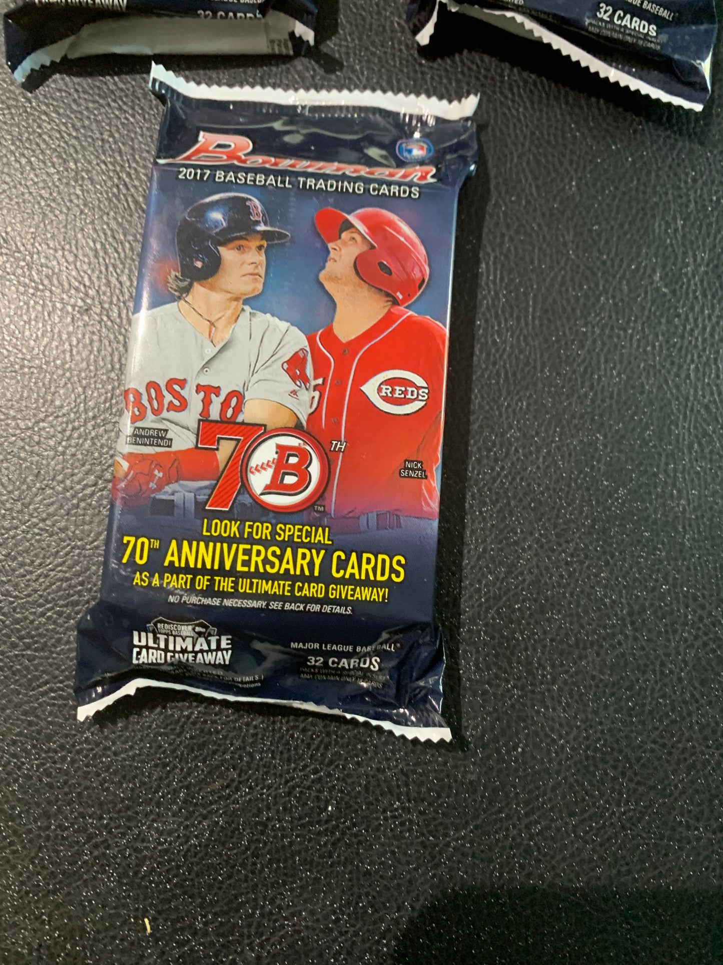 2017 Bowman Baseball Hobby Jumbo pack single pack for sale 32 cards per pack