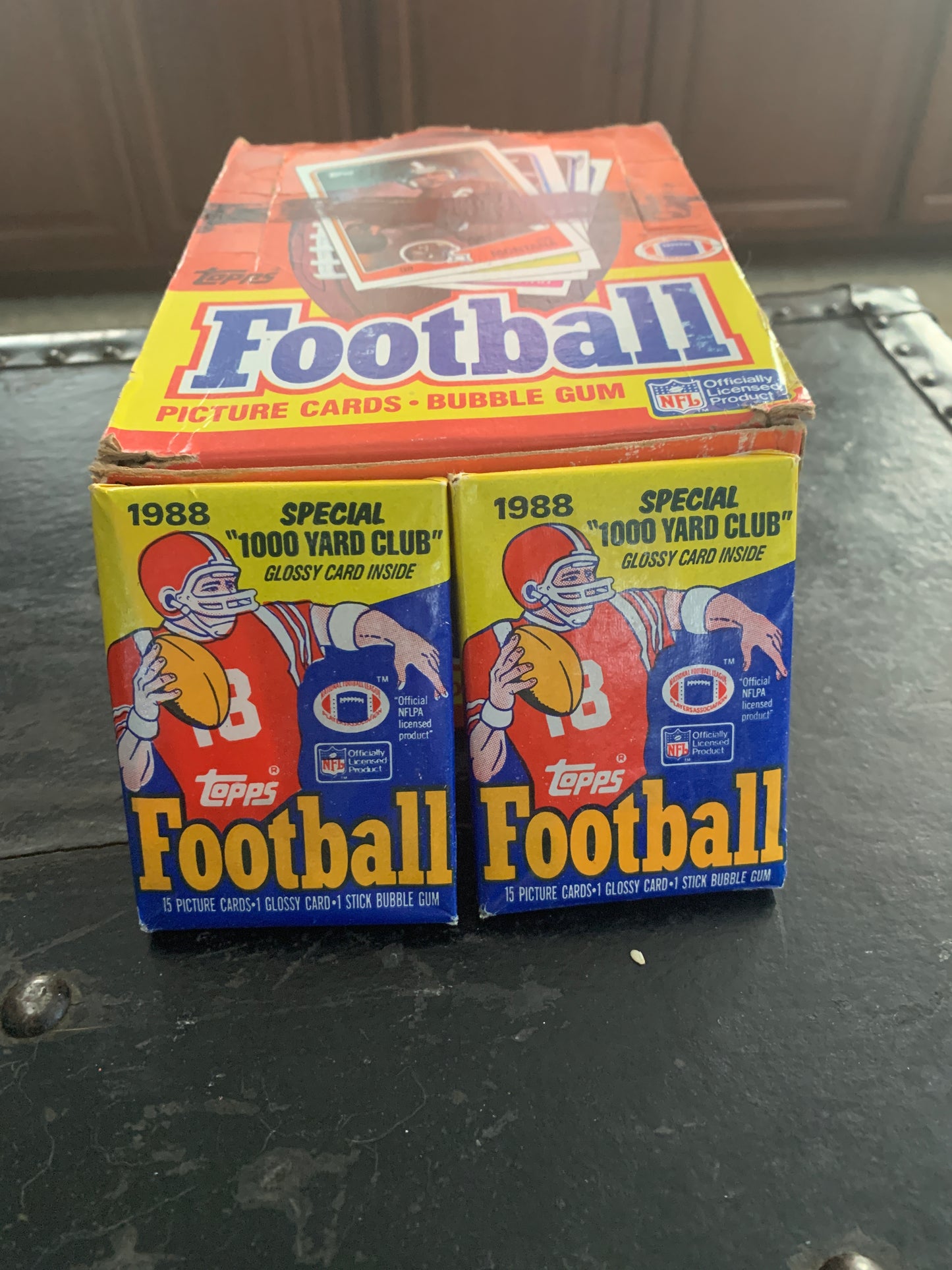1988 Topps Football 1 Sealed Wax Pack Bo Jackson, Elway, Montana And Rice!
