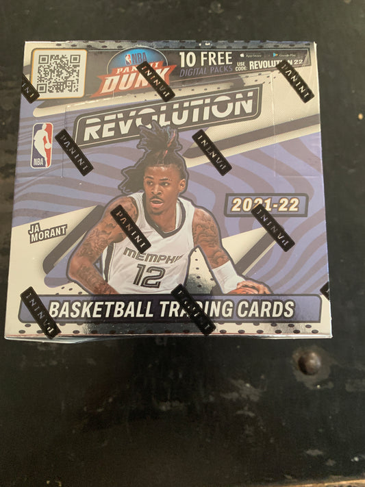 2021-22 PANINI REVOLUTION BASKETBALL HOBBY BOX FACTORY SEALED