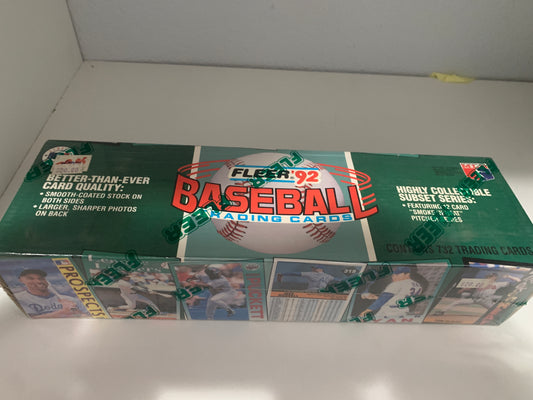 1992 FLEER BASEBALL Complete Factory SEALED SET 732 CARDS