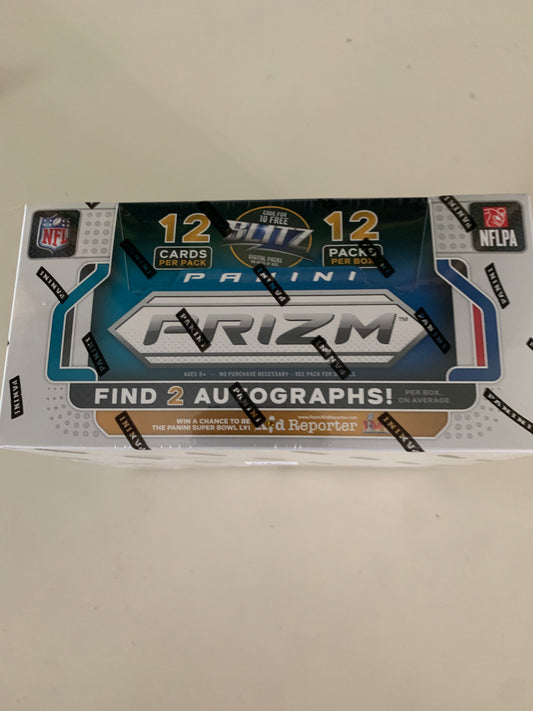 2021 Panini Prizm Football Factory Sealed Hobby Box NFL