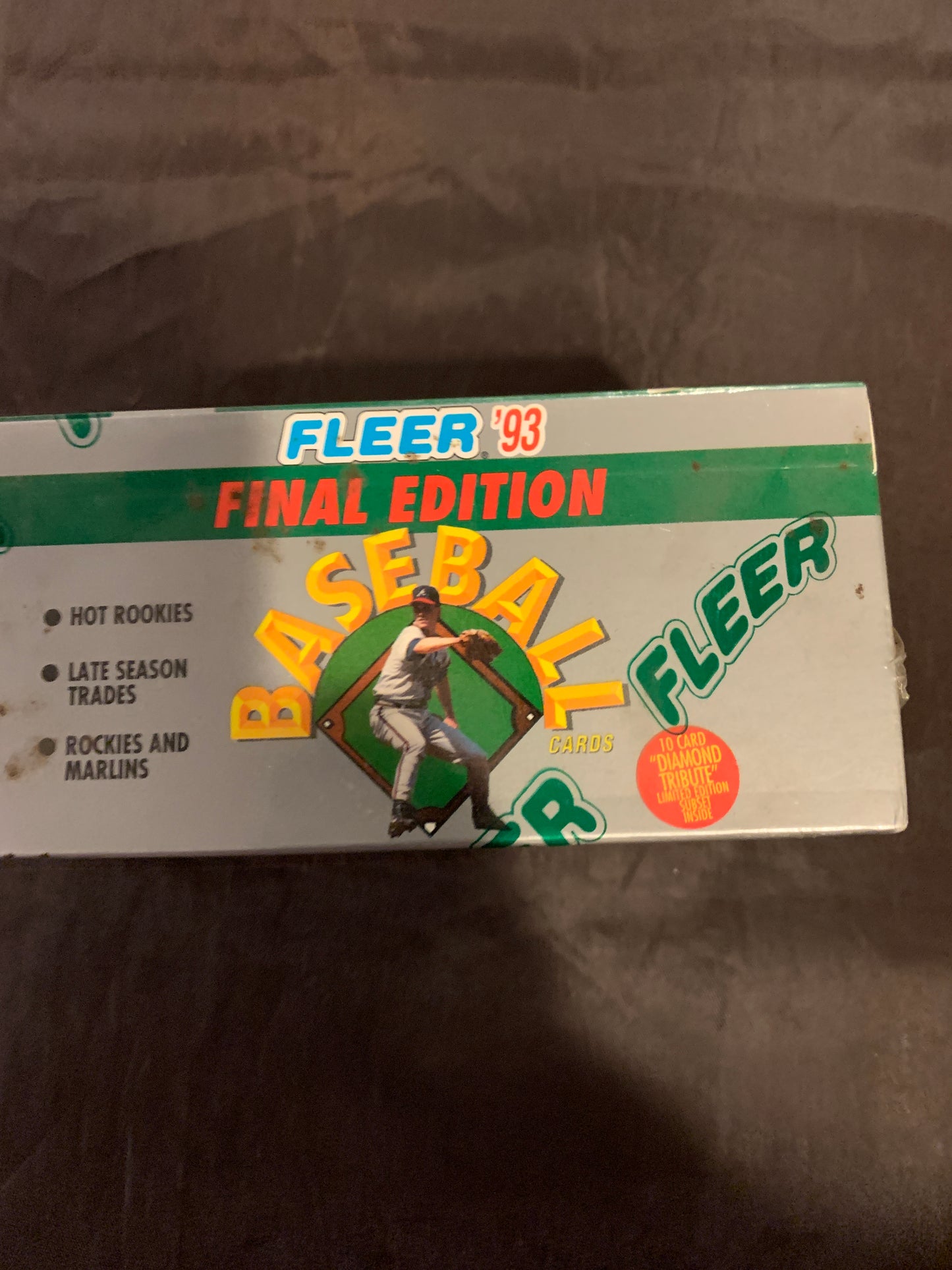 1993 Fleer Baseball Final Edition Update Factory Set W/10 Diamond Tribute Cards