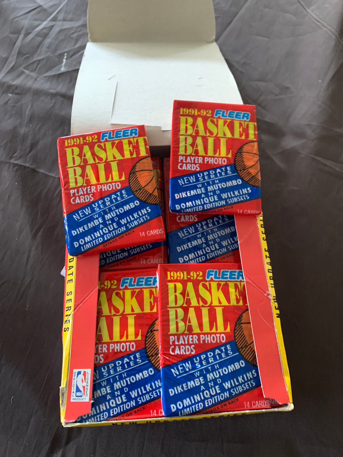 1991-92 Fleer Basketball Update Series Single Pack For Sale