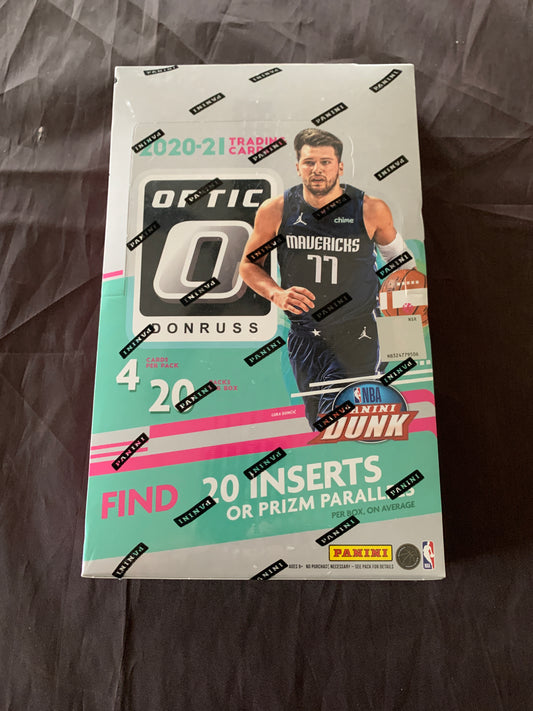 2020-21 Donruss Optic Sealed Box