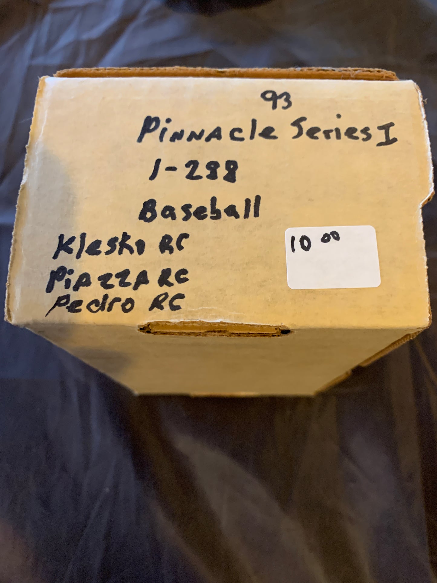 1993 Pinnacle Baseball Series 1 Set 1-288 Pedro,Piazza,Klesko RC