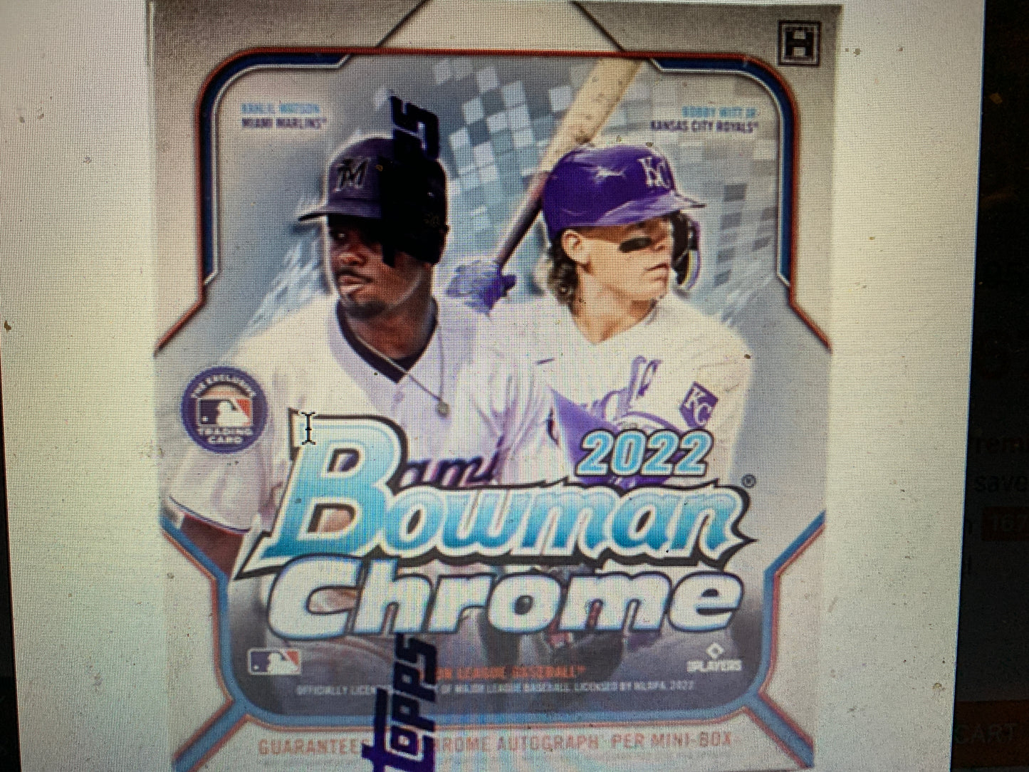 2022 Bowman Chrome Baseball Hobby Mini Box