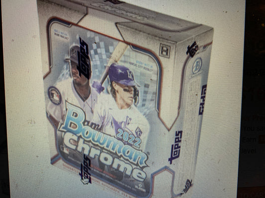 2022 Bowman Chrome Baseball Hobby Mini Box