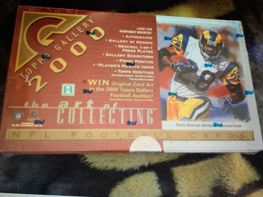 2000 Topps Gallery Football Hobby Box