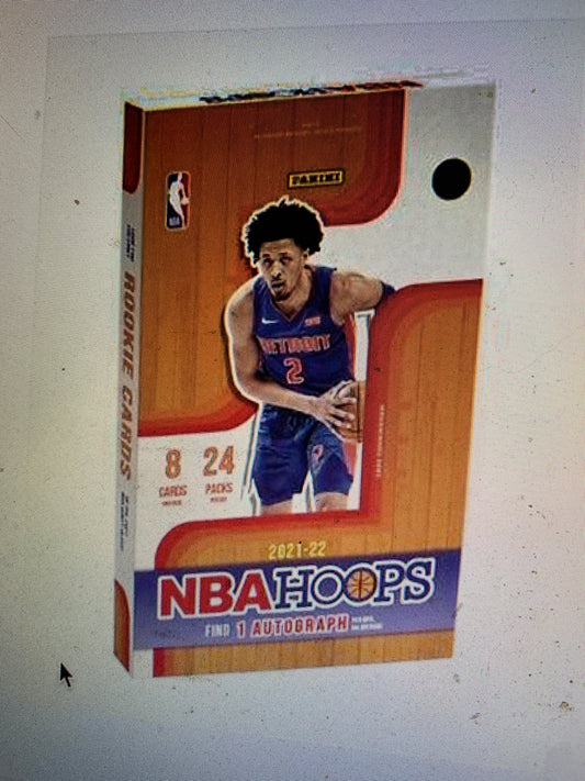 2021/22 Panini NBA Hoops Basketball Hobby Box