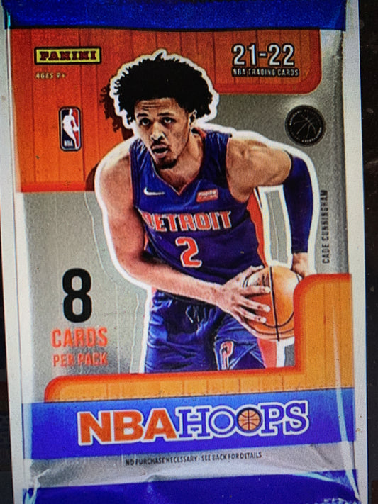 2021/22 Panini NBA Hoops Basketball Hobby Pack