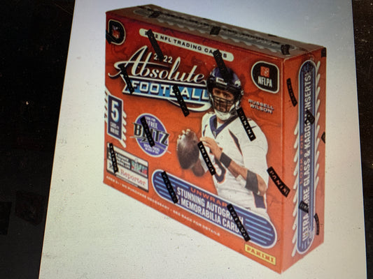 2022 Panini Absolute Football Hobby Mini Box