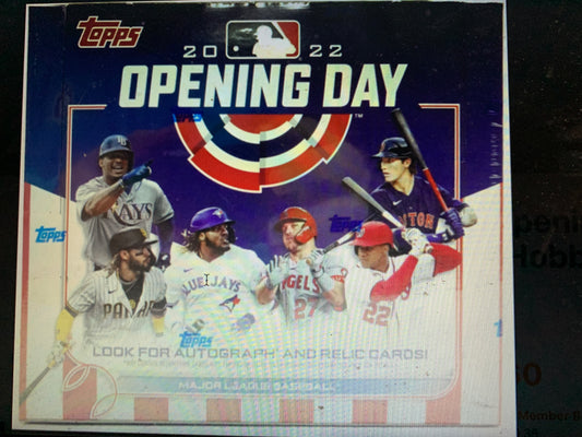 2022 Topps Opening Day Baseball Hobby Box