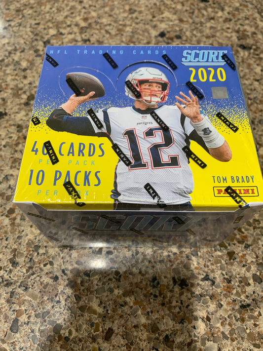 2020 Panini Score Football Hobby Box