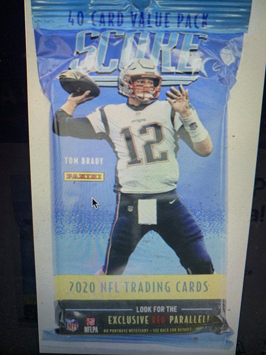 2020 Panini Score Football Jumbo Value Pack