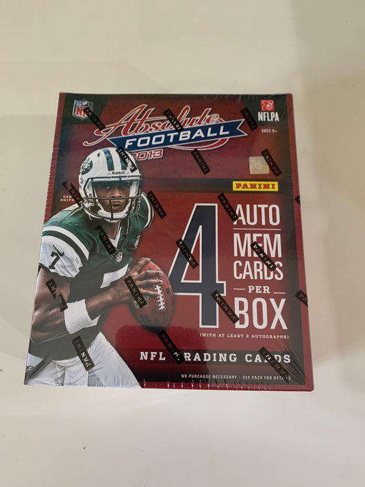 2013 Panini Absolute Football Hobby Box