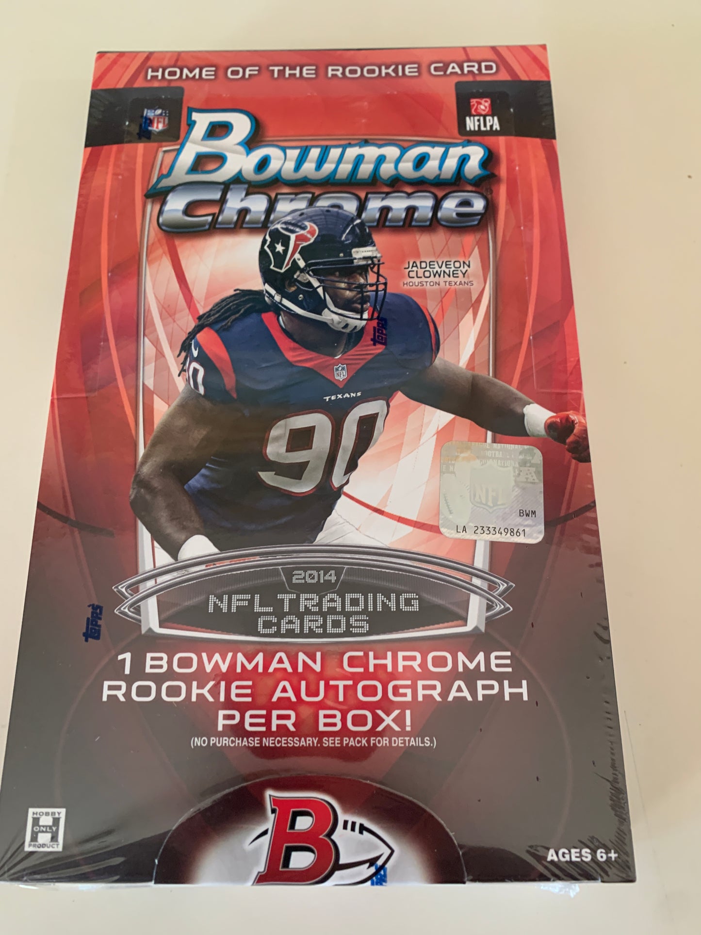 2014 Bowman Chrome Football Hobby Box