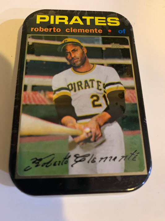 1998 Topps Roberto Clemente Commemorative 1955 Tin Sealed With Cards