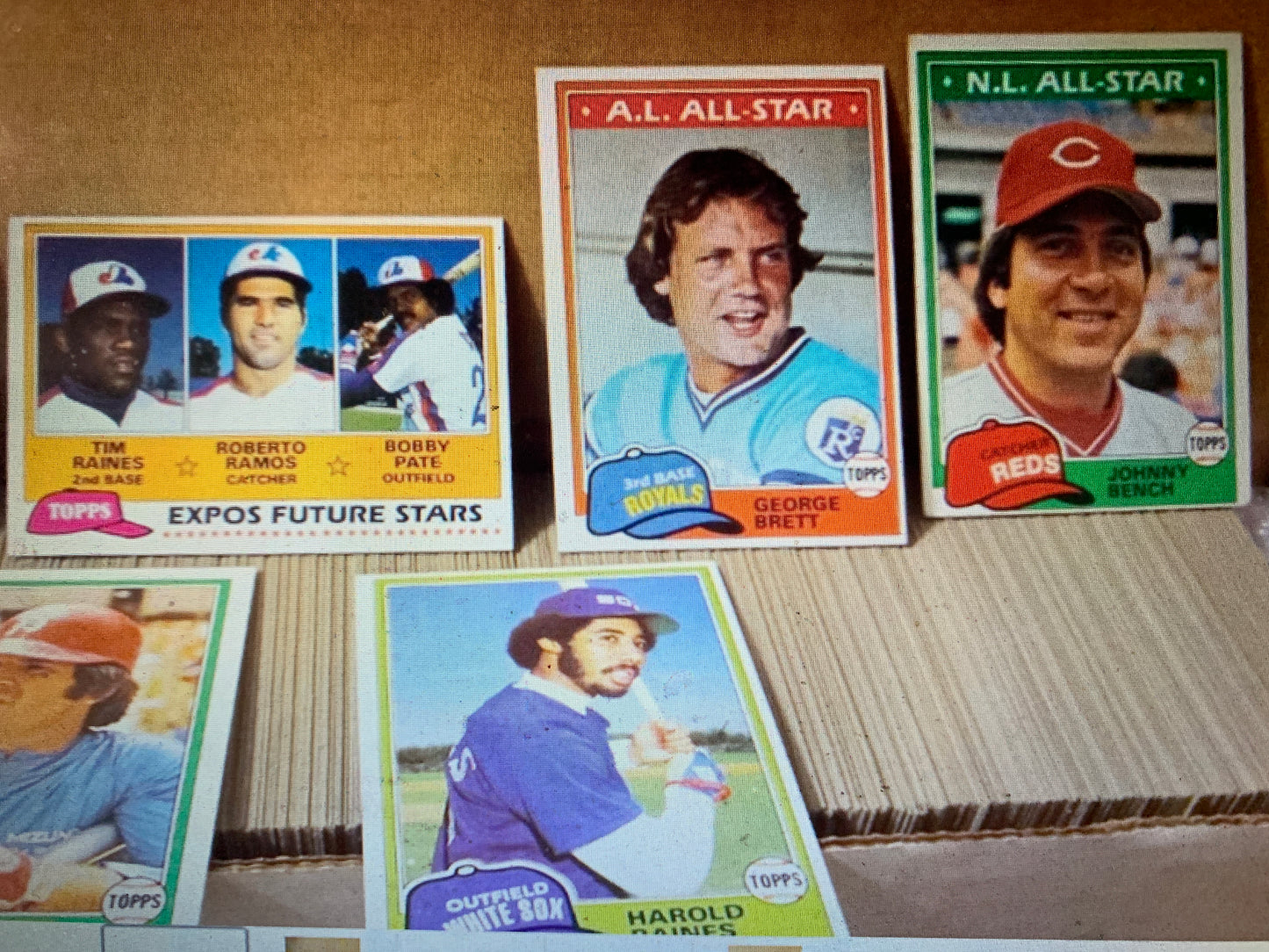 1981 Topps Baseball complete set (1-726) Hand Collated exc condition Harold Baines, Tim Raines, Gibson, And Fernando Rookie Cards