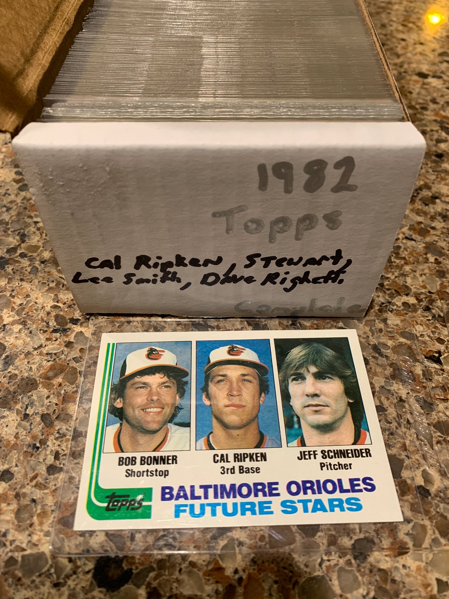 1982 Topps Baseball- Complete Set (1-792) Cal Ripken RC ! Hand Collated Nice Set