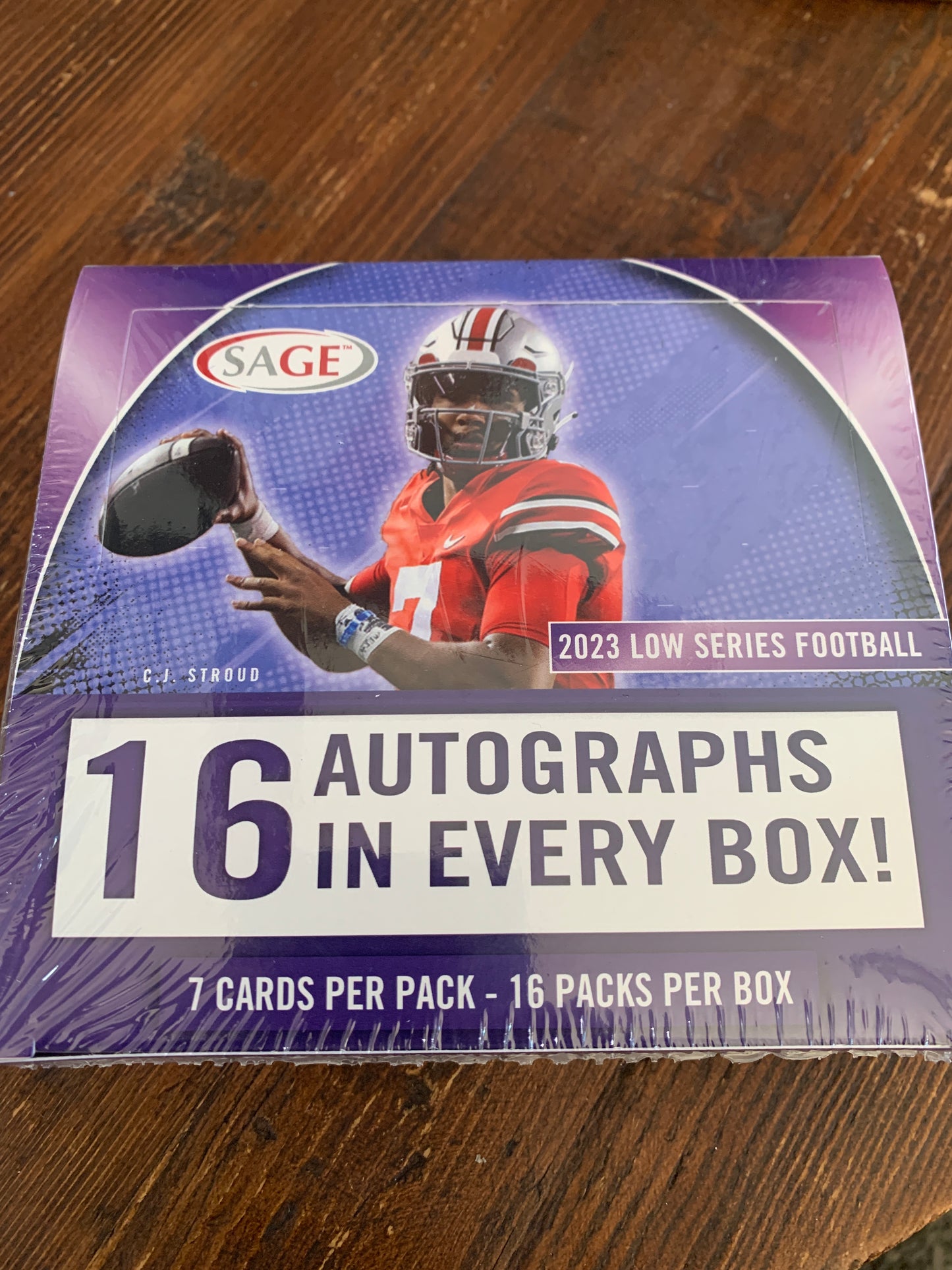 2023 Sage Low Series Football Hobby Box