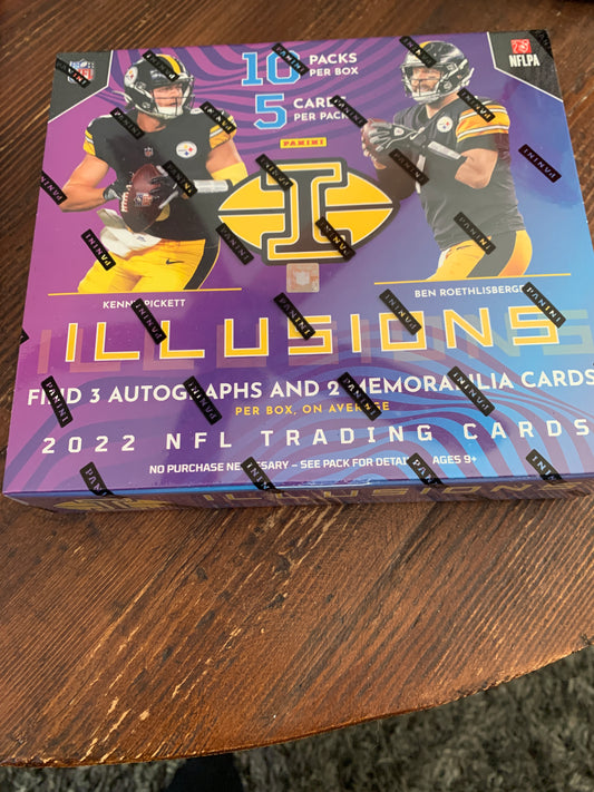 2022 Panini Illusions Football Hobby Box