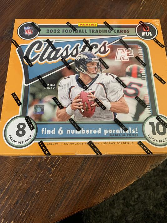 2022 Panini Classics Premium Edition Football H2 Box