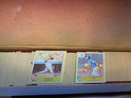 1987 Topps MLB Baseball Complete Card Set (1-792)