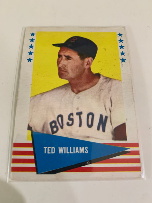 1961 Fleer Baseball Great #152 Ted Williams Vintage and rare