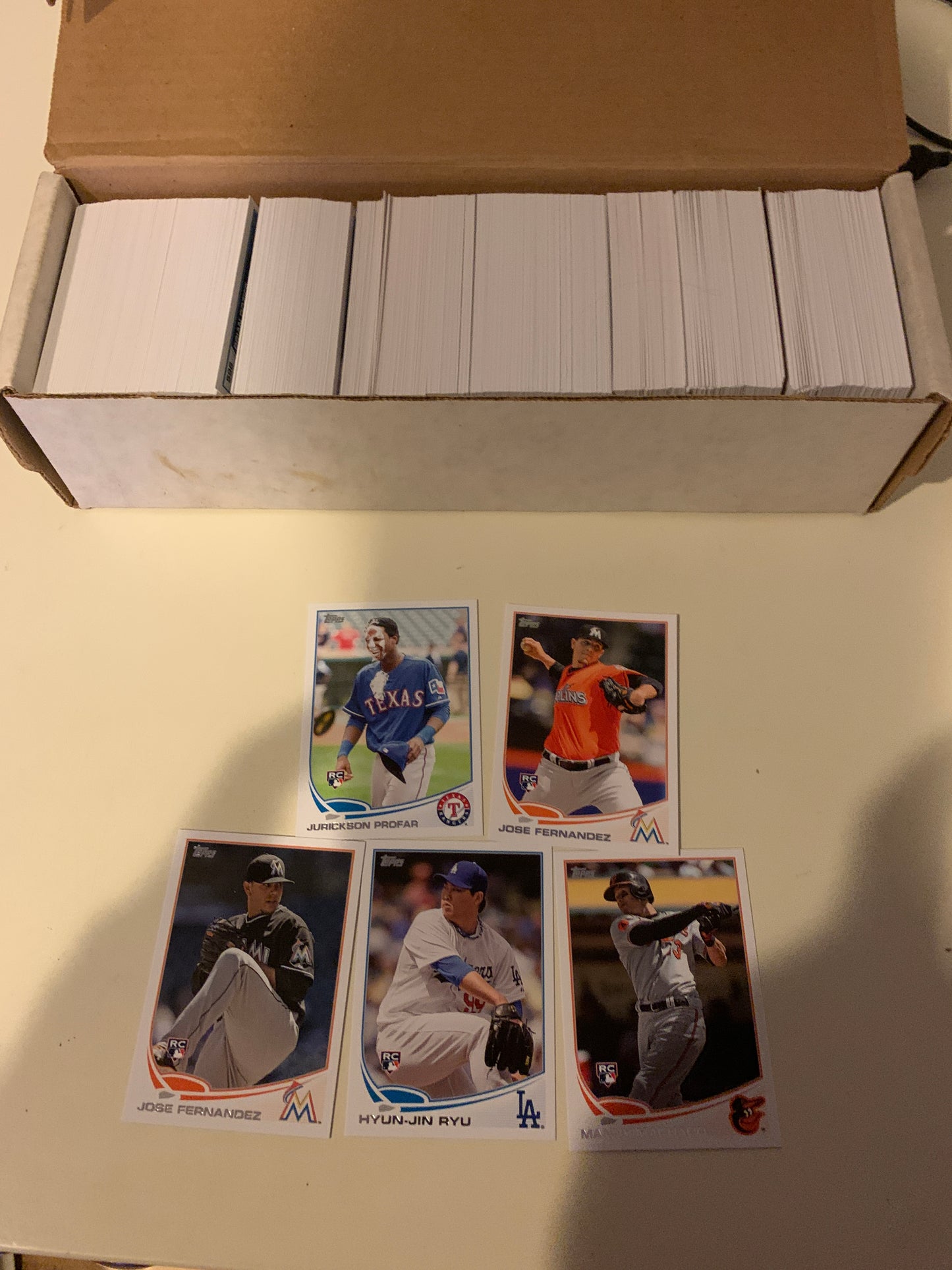 2013 Topps Baseball Hand Collected Complete Set 1-660
